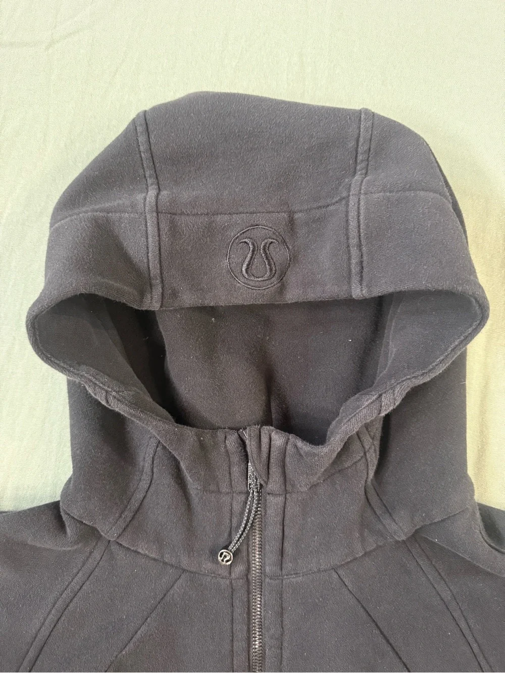 Women's Lululemon Scuba Full Zip Hoodie Black L